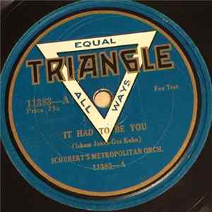Schubert's Metropolitan Orch. - It Had To Be You / Rosa Lee mp3