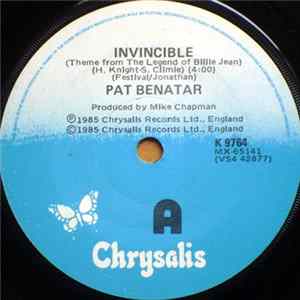 Pat Benatar - Invincible (Theme From The Legend Of Billie Jean) mp3