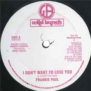 Frankie Paul - I Don't Want To Lose You mp3