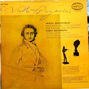 Niccolò Paganini, Arthur Grumiaux With Franco Gallini Conducting The L'Orchestre Des Concerts Lamoureux - Concerto No. 4 In D Minor / Concerto No. 1 In D Major mp3