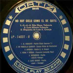 Various - No Hay Cielo Como El De Quito mp3