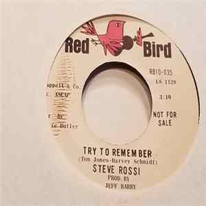 Steve Rossi - Try To Remember mp3