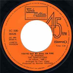The Temptations - You've Got My Soul On Fire / Heavenly mp3