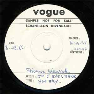 Dionne Warwick - If I Ever Make You Cry mp3