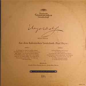 Hugo Wolf, Paul Heyse – Dietrich Fischer-Dieskau · Hertha Klust - Aus Dem Italienisches Liederbuch mp3