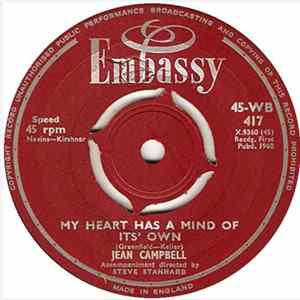 Jean Campbell - My Heart Has A Mind Of It's Own / I Want To Be Wanted mp3