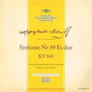 Wolfgang Amadeus Mozart – Symphonie-Orchester Des Bayerischen Rundfunks, Eugen Jochum - Sinfonie Nr. 39 Es-dur KV 543 mp3