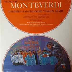 Monteverdi - Vespers Of The Blessed Virgin Mary mp3