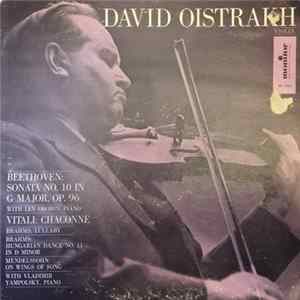 David Oistrakh - Plays Beethoven Sonata No. 10, Vitali Chaconne mp3