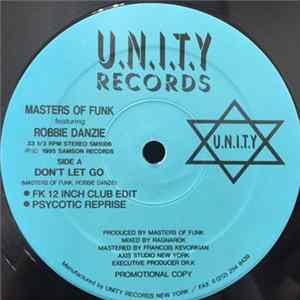 Masters Of Funk Featuring Robbie Danzie - Don't Let Go (FK 12inch Club Edit) mp3
