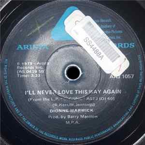 Dionne Warwick - I'll Never Love This Way Again mp3