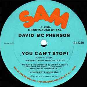 David Mc Pherson - You Can't Stop! mp3