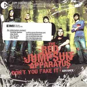 The Red Jumpsuit Apparatus - Don't You Fake It mp3