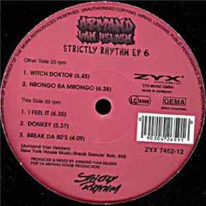Armand Van Helden - Strictly Rhythm EP 6 mp3