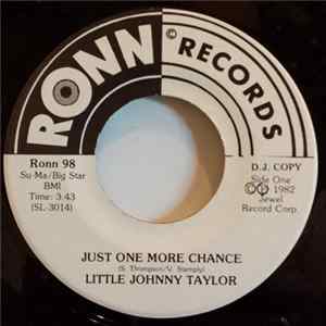 Little Johnny Taylor - Just One More Chance mp3