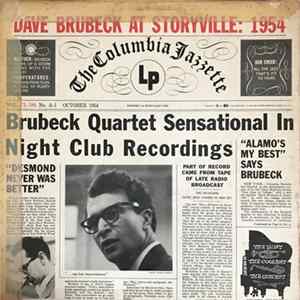 The Dave Brubeck Quartet - Dave Brubeck At Storyville: 1954 mp3