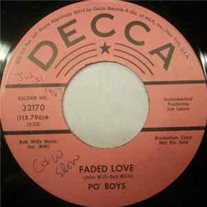 Po' Boys - Faded Love / Sunny-Gem mp3