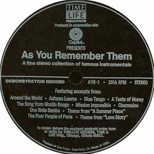 Unknown Artist - As You Remember Them mp3