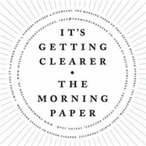 The Morning Paper - It's Getting Clearer mp3