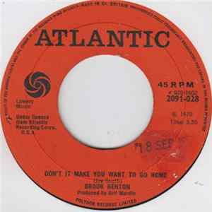 Brook Benton - Don't It Make You Want To Go Home mp3