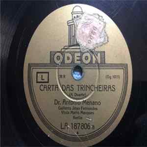 Dr. Antônio Menano - Carta Das Trincheiras / Canções Alemtejanas mp3