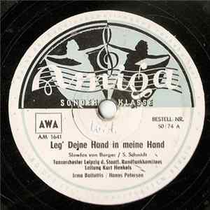 Rundfunk-Tanzorchester Leipzig, Kurt Henkels - Leg' Deine Hand In Meine Hand / Leise Weht Der Wind mp3
