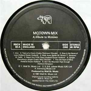 Various - Motown Mix (A Tribute To Motown) mp3