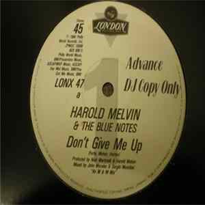 Harold Melvin And The Blue Notes - Don't Give Me Up mp3