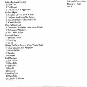 Michael Convertino - Music For Film, Disc 1 mp3