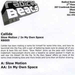 Callide - Slow Motion / In My Own Space mp3