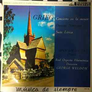 Grieg : Royal Philharmonic Orchestra, Gina Bachauer, George Weldon - Piano Concerto In A Minor, Norwegian Dances, Op.35, Lyric Suite, Op.54 mp3