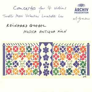 Torelli • Mossi • Valentini • Locatelli • Leo - Musica Antiqua Köln, Reinhard Goebel - Concertos For 4 Violins mp3
