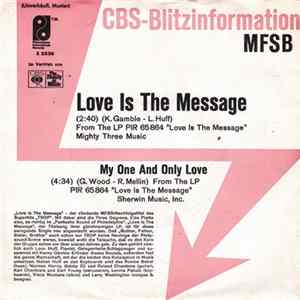 MFSB Featuring The Three Degrees - Love Is The Message mp3