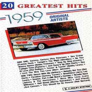 Various - 20 Greatest Hits 1959 mp3