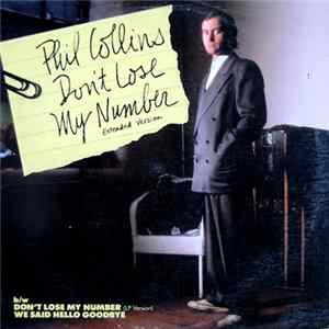 Phil Collins - Don't Lose My Number (Extended Version) mp3