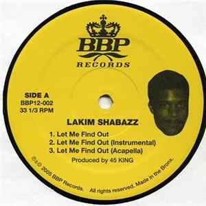 Lakim Shabazz - Let Me Find Out / Turn It Out mp3