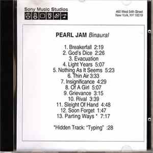 Pearl Jam - Binaural mp3