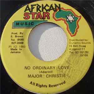 Major Christie - No Ordinary Love / Version mp3