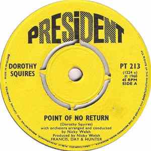Dorothy Squires - Point Of No Return mp3