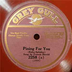 Francis Herold - Pining For You / You Can Always Come Back To Me mp3