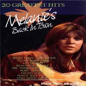 Melanie - Melanie's Back In Town (20 Greatest Hits) mp3