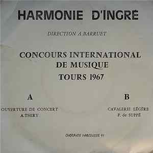 Harmonie D'Ingré Direction A. Barruet - Concours International De Musique Tours 1967 mp3