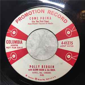 Polly Bergen With Glenn Osser And His Orchestra - Come Prima (For The First Time) mp3