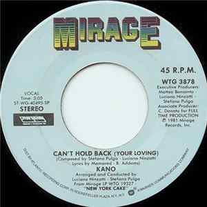 Kano - Can't Hold Back (Your Loving) mp3