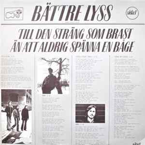 Bättre Lyss - Till Den Sträng Som Brast Än Att Aldrig Spänna En Båge mp3