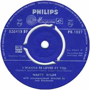Marty Wilde - I Wanna Be Loved By You / Angry mp3