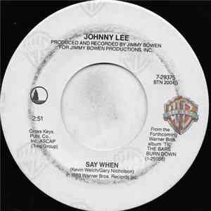 Johnny Lee - Say When mp3