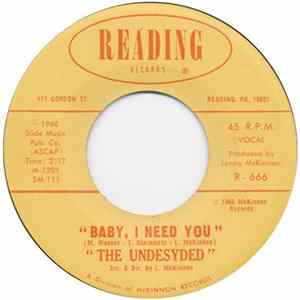 The Undesyded - Baby, I Need You / Freedom Of Love mp3