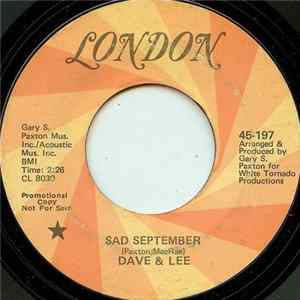 Dave & Lee - Sad September mp3