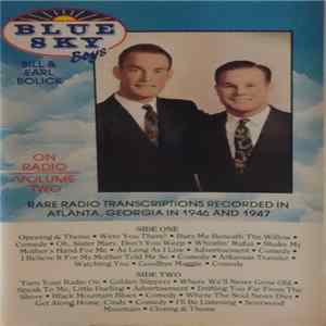 Blue Sky Boys - On Radio - Volume Two mp3